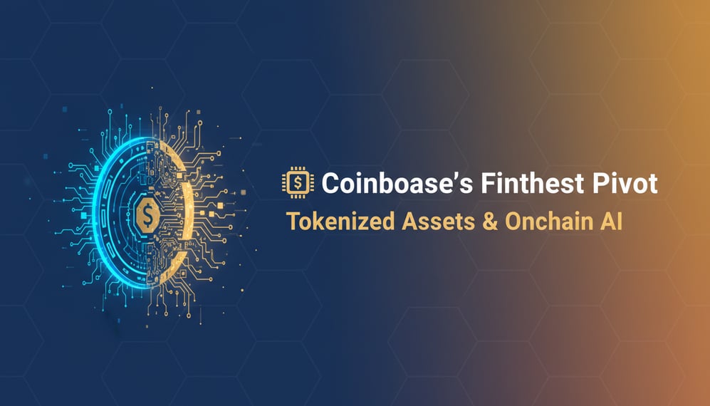 How Coinbase’s Fintech Pivot Introduces Tokenized Assets and Onchain AI