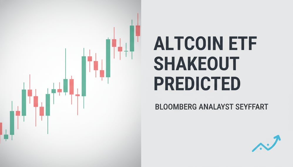 Bloomberg Analyst Seyffart Predicts Shakeout in Crypto Altcoin ETFs