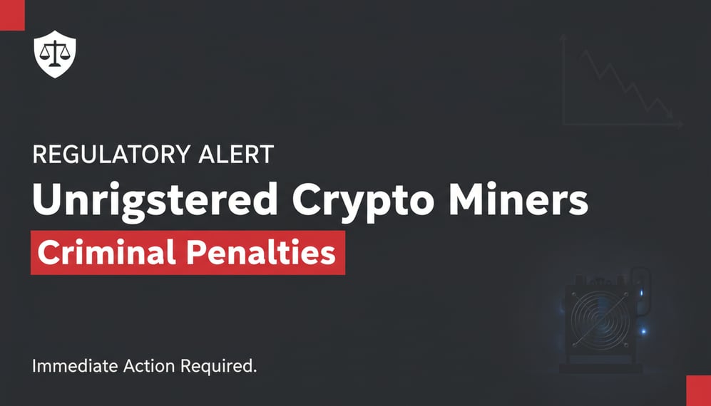 Russia Proposes Criminal Penalties for Unregistered Crypto Miners