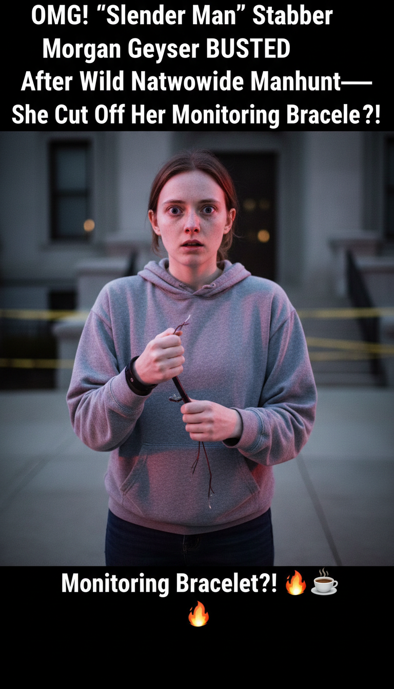 OMG! ‘Slender Man’ Stabber Morgan Geyser BUSTED After Wild Nationwide Manhunt—She Cut Off Her Monitoring Bracelet?! ☕🔥