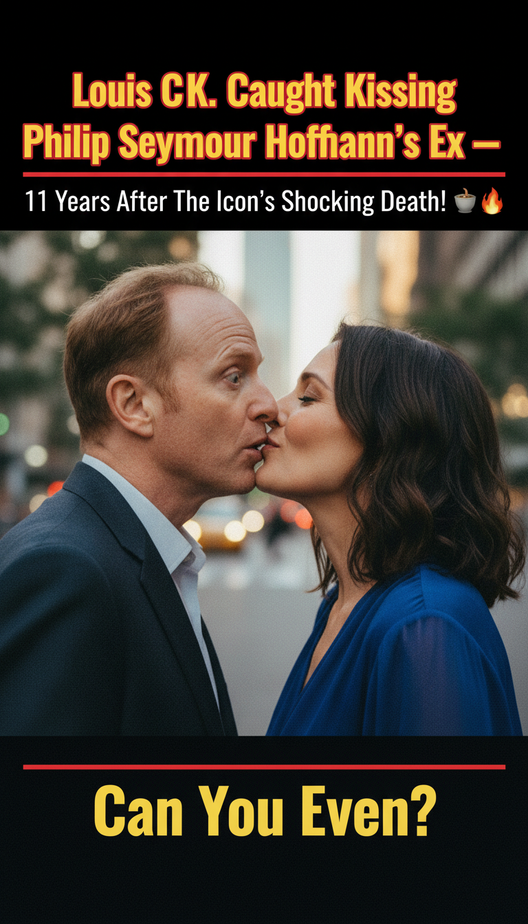 Louis C.K. Caught Kissing Philip Seymour Hoffman’s Ex — 11 Years After The Icon’s Shocking Death! ☕🔥 Can You Even?!