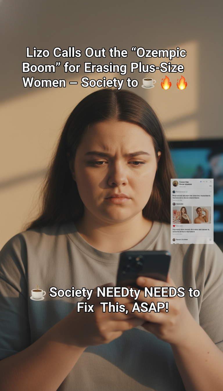 Lizzo Calls Out the ‘Ozempic Boom’ for Erasing Plus-Size Women — Society NEEDS to Fix This, ASAP! ☕🔥