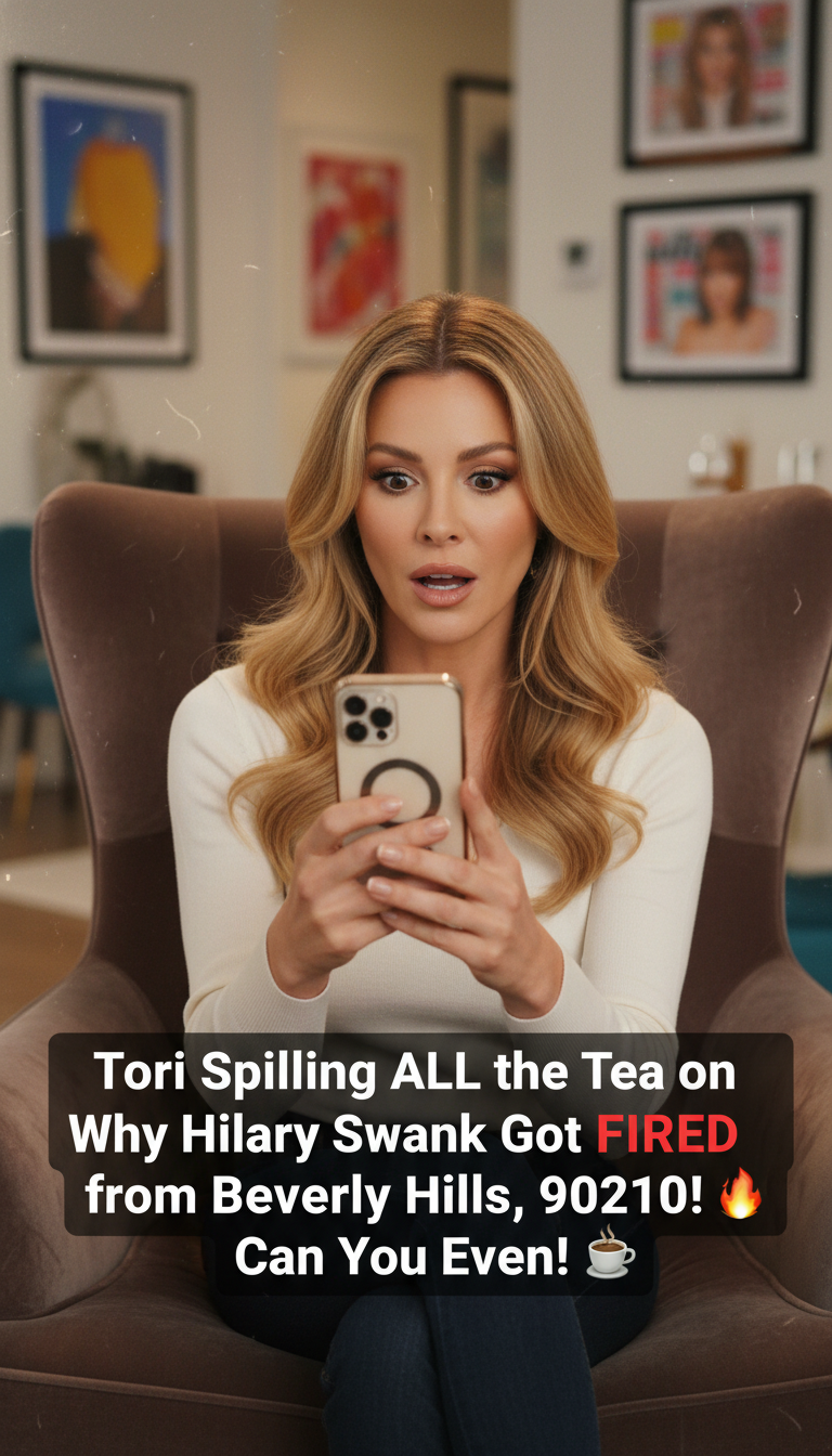 Tori Spilling ALL the Tea on Why Hilary Swank Got FIRED from Beverly Hills, 90210! ☕🔥 Can You Even?!