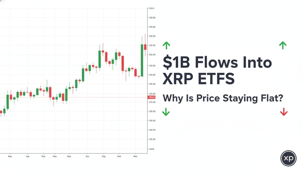 $1 Billion Flows Into XRP ETFs, But Why Is the Price Staying Flat?