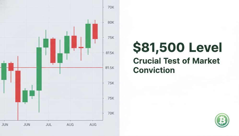 Why Bitcoin’s $81,500 Level Is a Crucial Test of Market Conviction