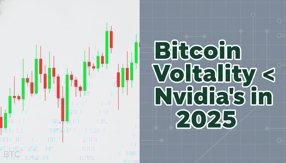 Why Bitcoin’s Volatility Is Forecasted to Stay Below Nvidia’s in 2025