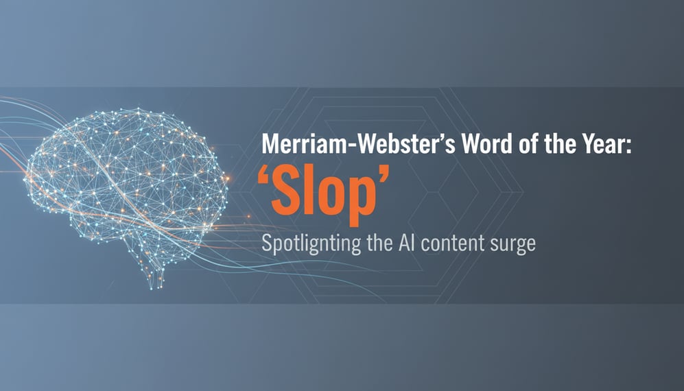 Why Merriam-Webster Chose 'Slop' as Word of the Year Amid AI Content Surge