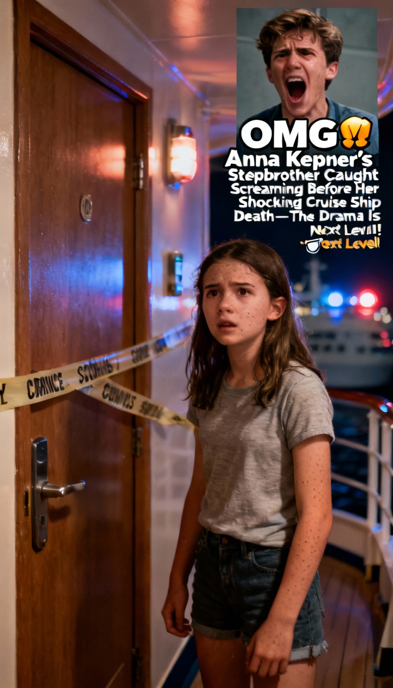 OMG 😱 Anna Kepner’s Stepbrother Caught Screaming Before Her Shocking Cruise Ship Death—The Drama Is Next Level! ☕🔥