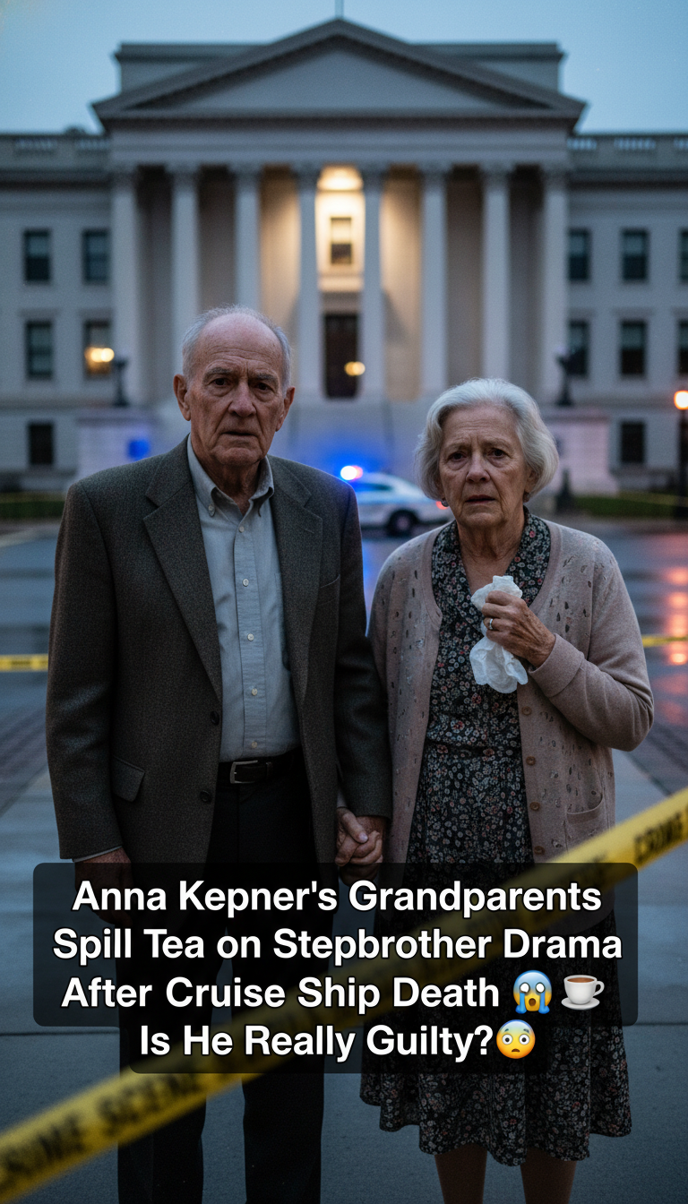 Anna Kepner’s Grandparents Spill Tea on Stepbrother Drama After Cruise Ship Death 😱☕ Is He Really Guilty?!