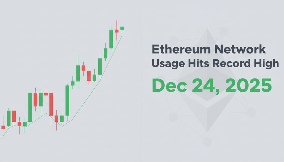 Ethereum Network Usage Reaches Record High Despite Price Stagnation
