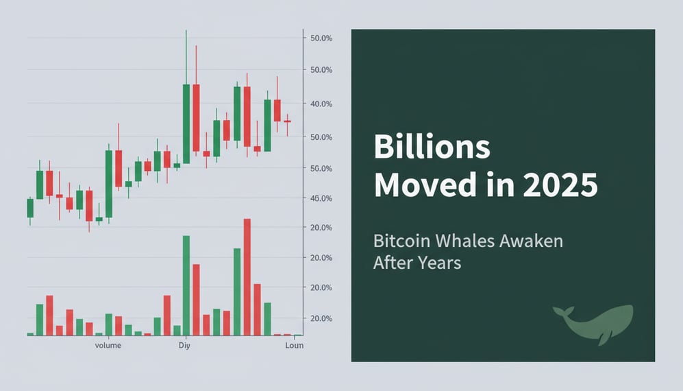 Why Bitcoin Whales Moved Billions in 2025 After Years of Dormancy