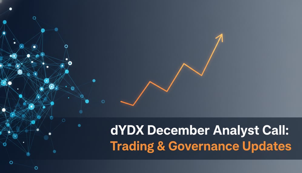 What dYdX’s December Analyst Call Reveals About Trading and Governance Updates