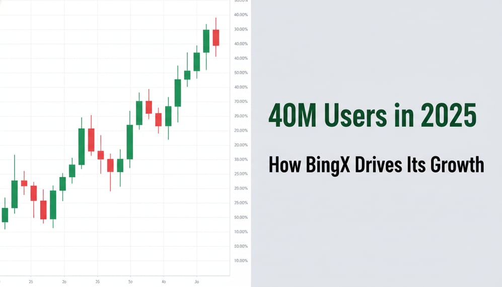 How BingX Reached 40M Users in 2025 and What Drives Its Growth