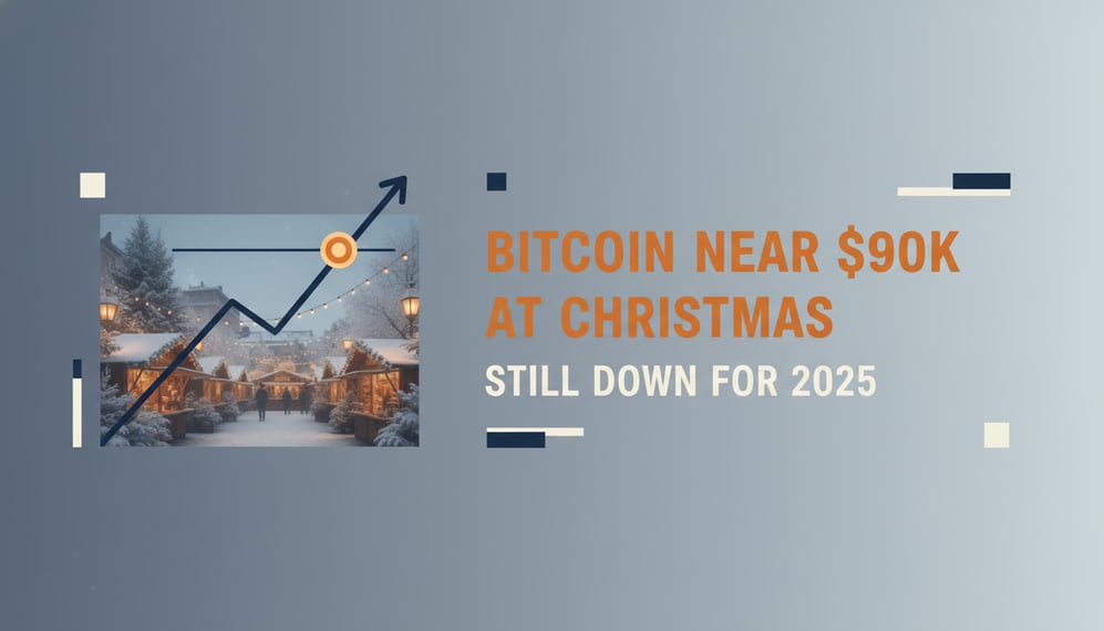 Why Is Bitcoin Near $90K at Christmas Yet Still Down for 2025?