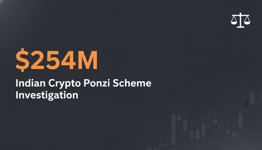 Indian Authorities Investigate $254M Multi-Platform Crypto Ponzi Scheme