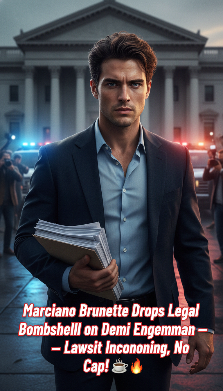 Marciano Brunette Drops Legal Bombshell on Demi Engemann — Lawsuit Incoming, No Cap! ☕🔥