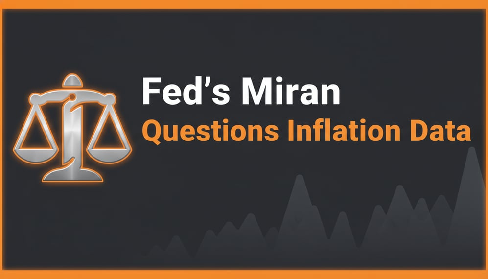 Fed’s Stephen Miran Questions Inflation Data as Markets Adjust Rate Expectations Ahead of November CPI