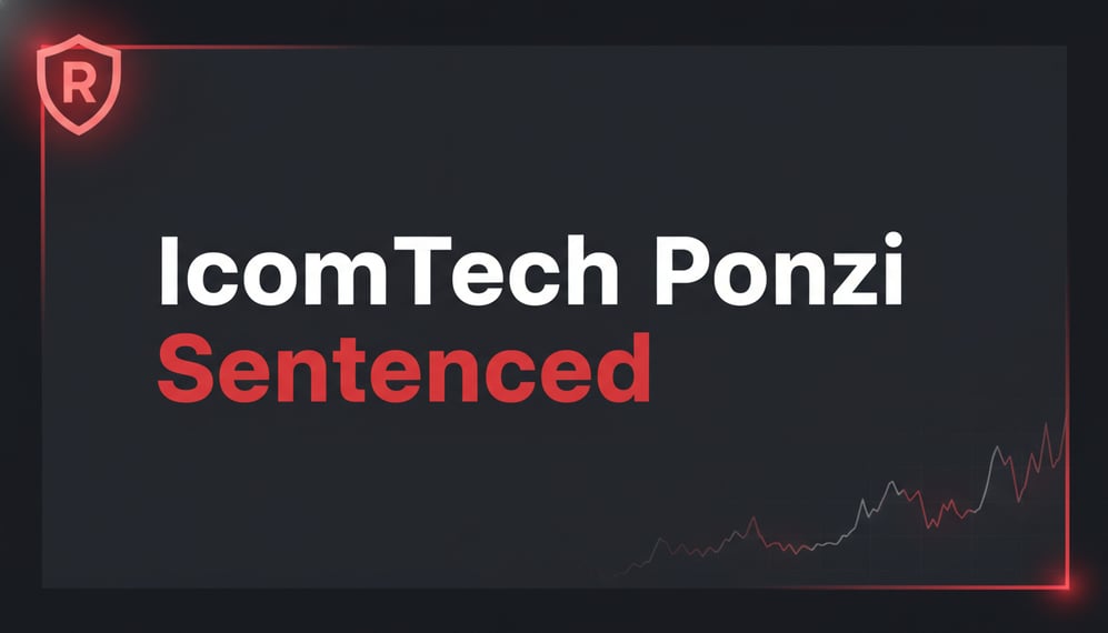 IcomTech Promoter Sentenced for Crypto Ponzi Scheme Involving Investor Losses
