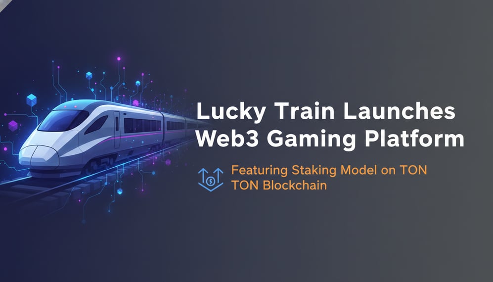 Lucky Train Launches Web3 Gaming Platform on TON Blockchain with Staking Model