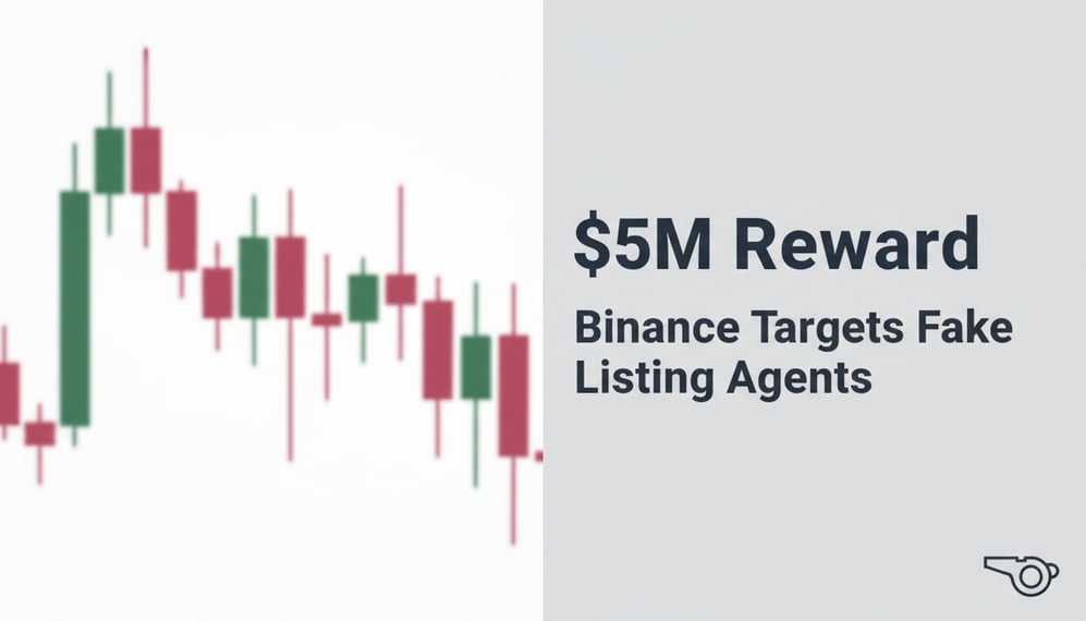 Binance Identifies Alleged Fake Listing Agents, Offers $5M for Whistleblowers