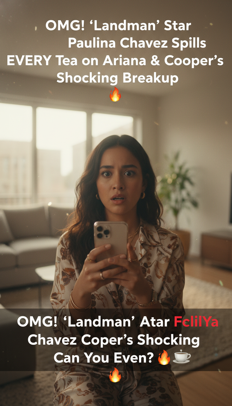 OMG! ‘Landman’ Star Paulina Chavez Spills EVERY Tea on Ariana & Cooper’s Shocking Breakup ☕🔥 Can You Even?!