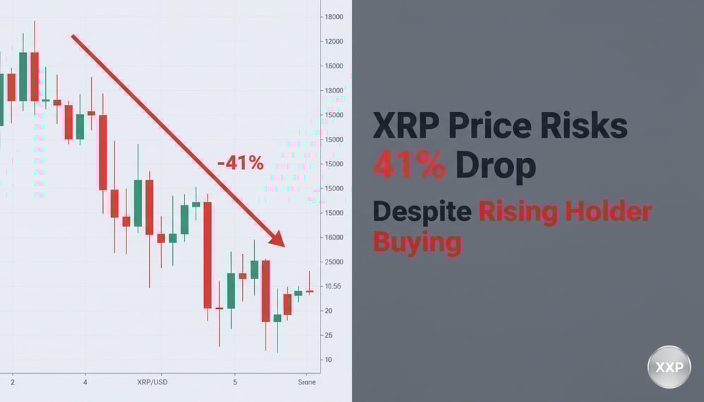 Why XRP Price Risks a 41% Drop Despite Increased Holder Buying Activity