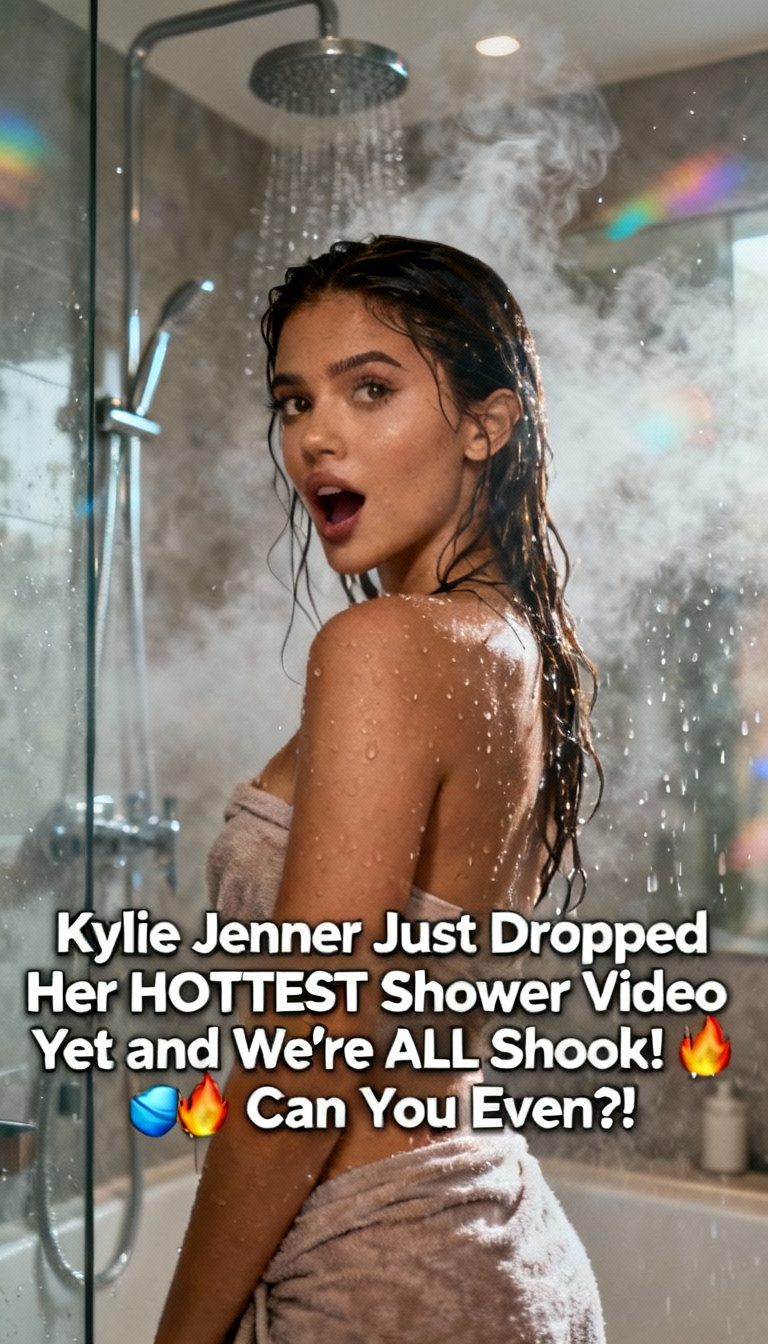 Kylie Jenner Just Dropped Her HOTTEST Shower Video Yet and We're ALL Shook! 🔥💦 Can You Even?!