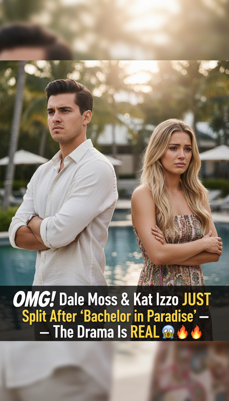 OMG! Dale Moss & Kat Izzo JUST Split After ‘Bachelor in Paradise’ — The Drama Is REAL 😱☕🔥