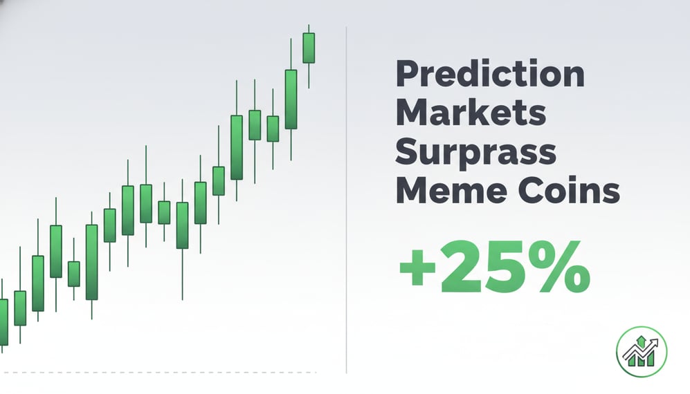 Prediction Markets Surpass Meme Coins in Trading Volume — Is This Crypto’s Next Shift?