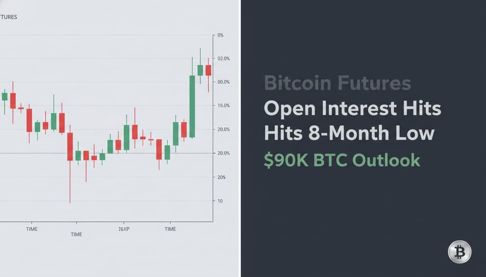 Why Bitcoin Futures Open Interest Hit an 8-Month Low and What It Means for $90K BTC