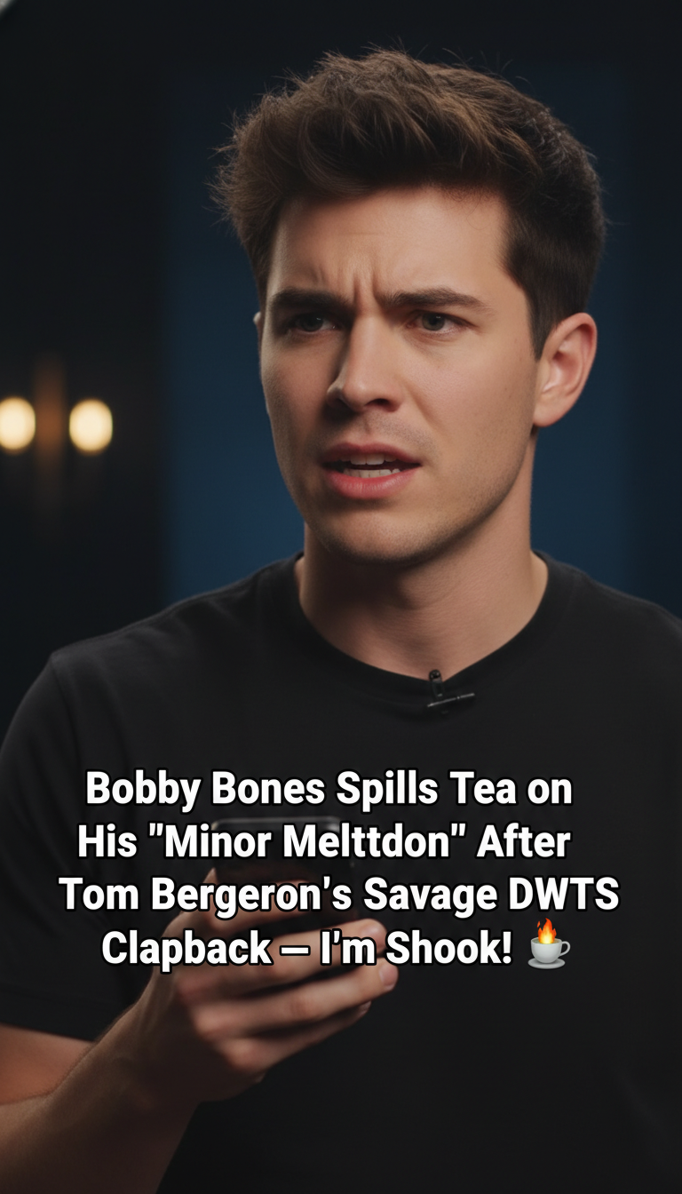 Bobby Bones Spills Tea on His ‘Minor Meltdown’ After Tom Bergeron’s Savage DWTS Clapback — I’m Shook! ☕🔥