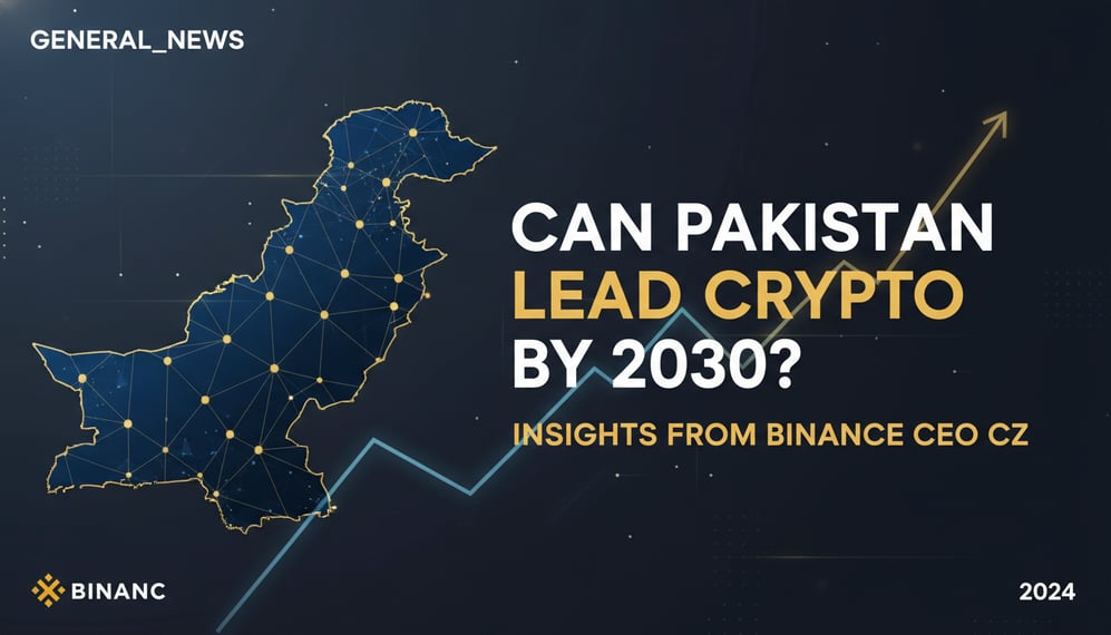 Can Pakistan Become a Global Crypto Leader by 2030? Insights from Binance CEO CZ