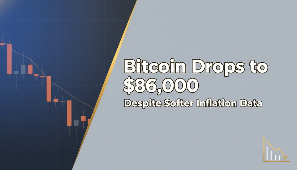 Why Did Bitcoin Price Drop to $86,000 Despite Softer Inflation Data?