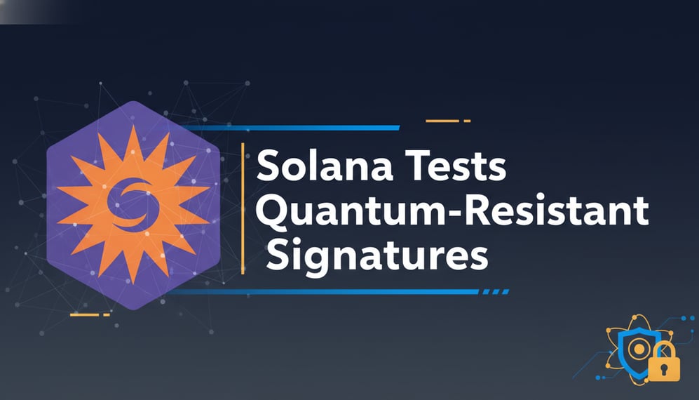 How Solana Is Testing Quantum-Resistant Signatures in Its Latest Security Upgrade