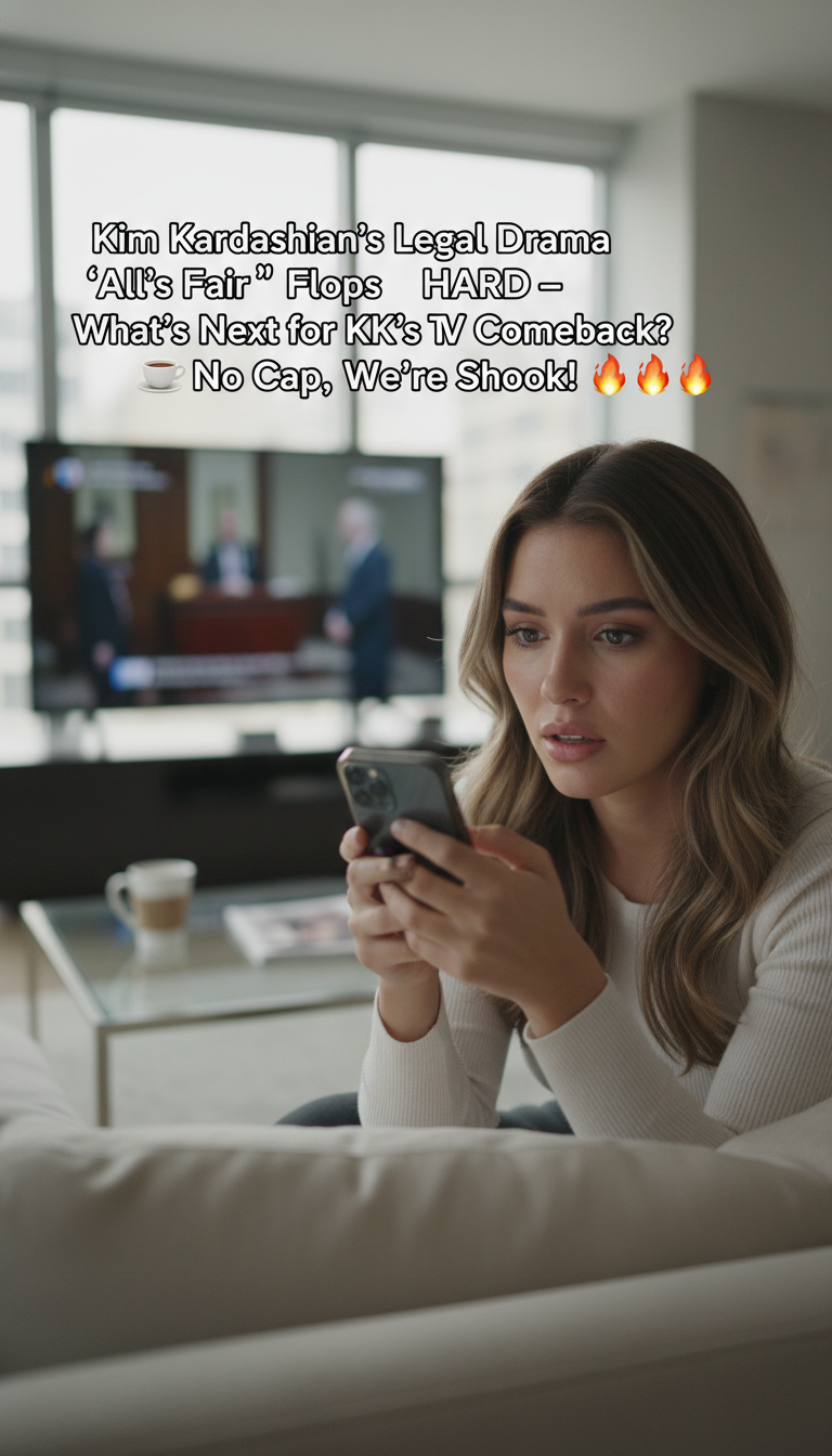 Kim Kardashian’s Legal Drama ‘All’s Fair’ Flops HARD — What’s Next for KK’s TV Comeback? ☕🔥 No Cap, We’re Shook!
