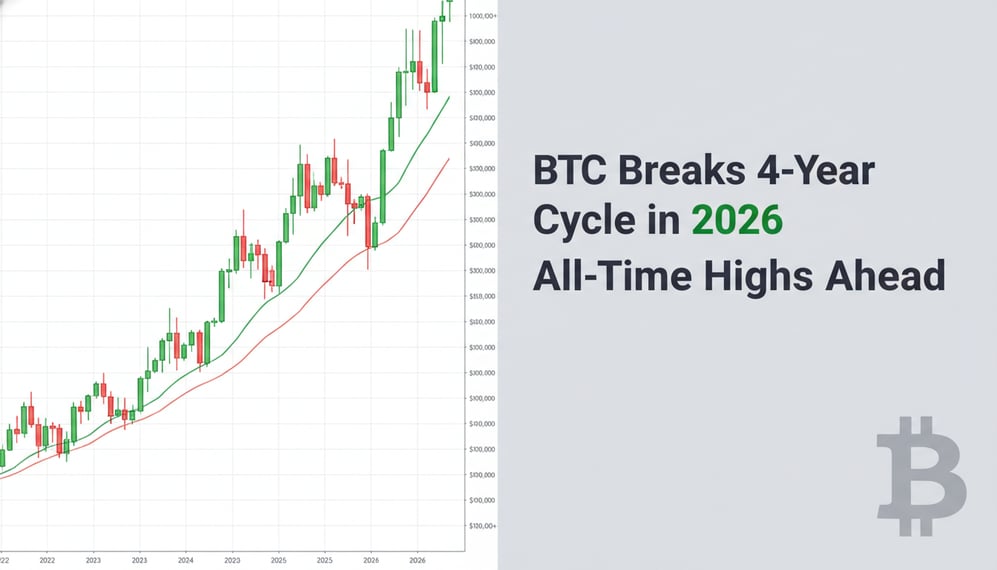 Bitwise Predicts Bitcoin Will Break Its Four-Year Cycle in 2026—What Changes to Expect