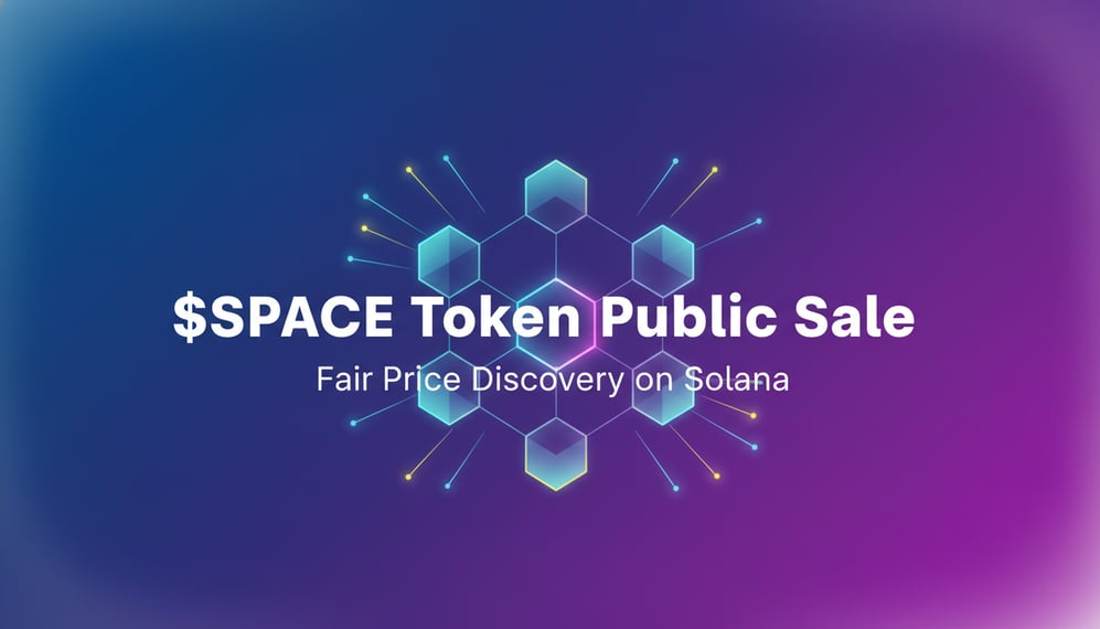 Space Launches Public Sale of $SPACE Token with Fair Price Discovery on Solana