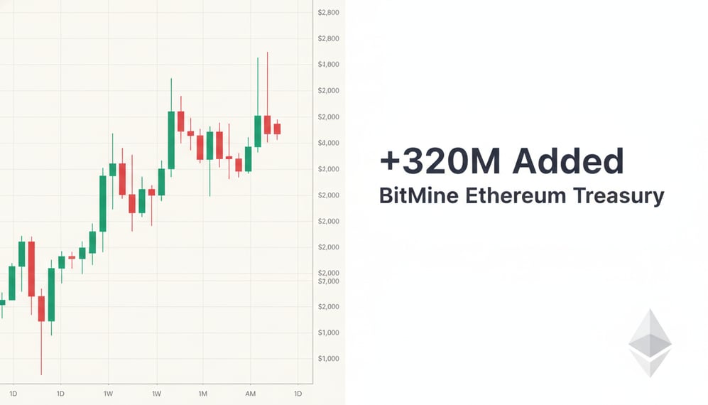 Why Is Tom Lee’s BitMine Adding $320M to Its Ethereum Treasury?