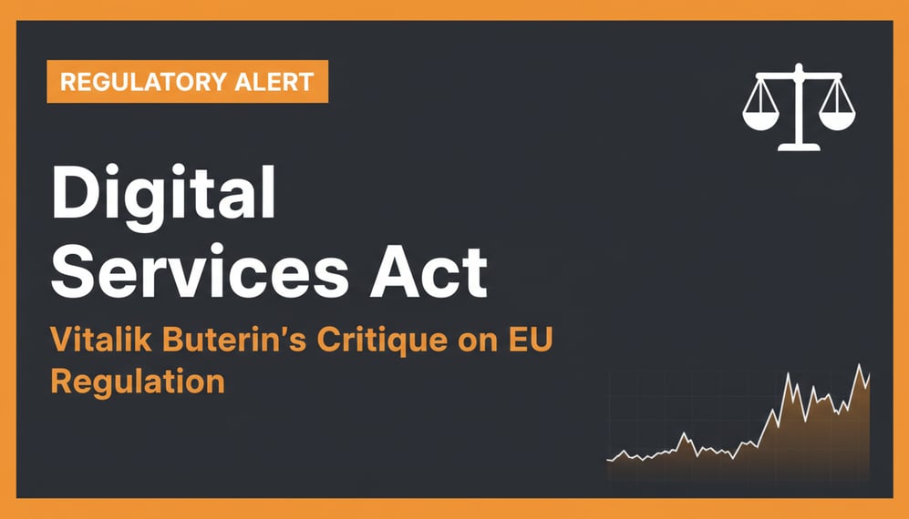 Vitalik Buterin Critiques EU’s Digital Services Act and Its Impact on Online Pluralism