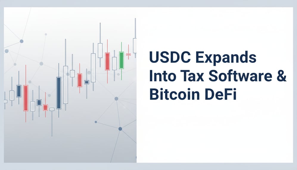 How Is USDC Expanding Into Tax Software and Bitcoin DeFi Through Circle’s Partnerships?