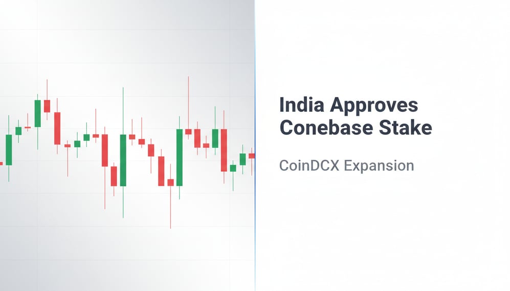 Why Did India Approve Coinbase’s Minority Stake in CoinDCX?