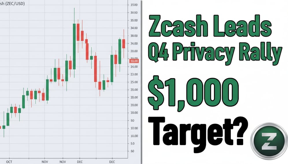 Why Is Zcash Leading the Q4 Privacy Coin Rally and Could ZEC Reach $1,000?