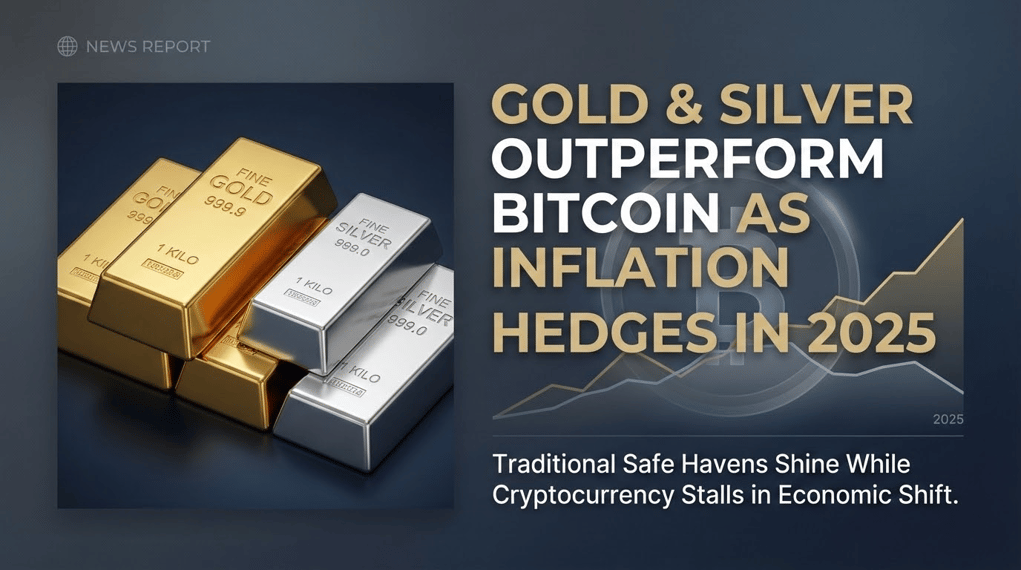 Why Gold and Silver Are Outperforming Bitcoin as Inflation Hedges in 2025