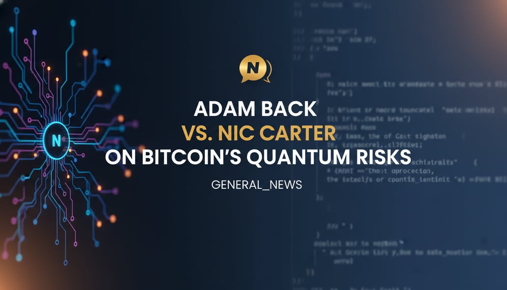 Adam Back Critiques Nic Carter’s Views on Bitcoin’s Quantum Computing Risks