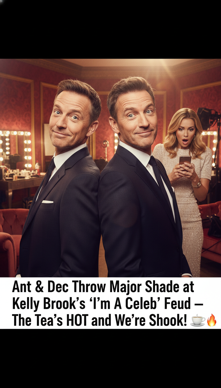 Ant & Dec Throw Major Shade at Kelly Brook’s ‘I’m A Celeb’ Feud — The Tea’s HOT and We’re Shook! ☕🔥