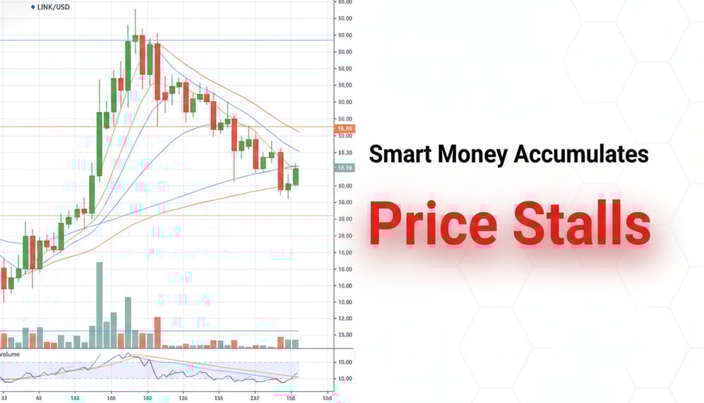 Why Chainlink’s Price Stalls While Smart Money Continues to Accumulate