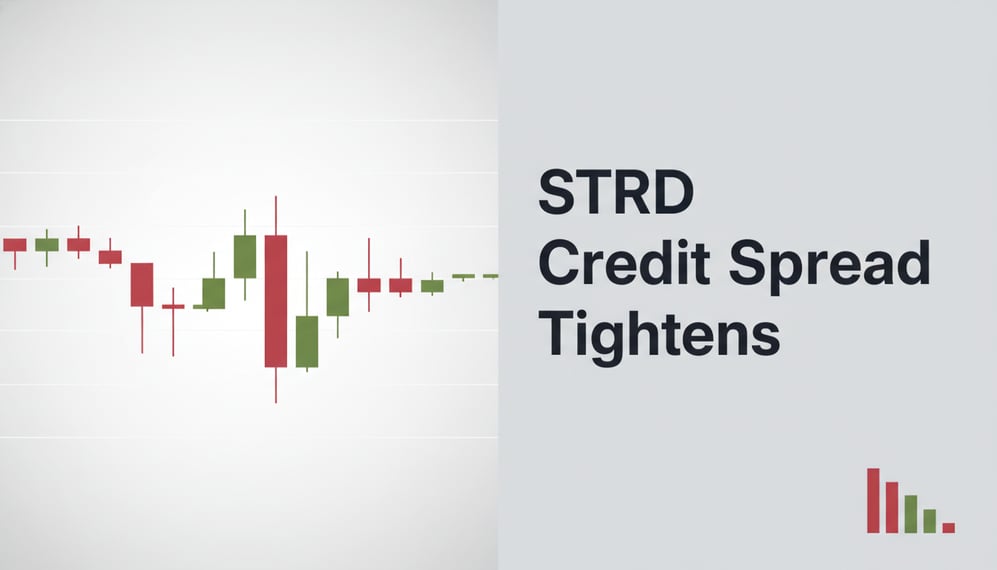 Why Has Strategy’s STRD Credit Spread Tightened Despite Bitcoin’s Weakness?