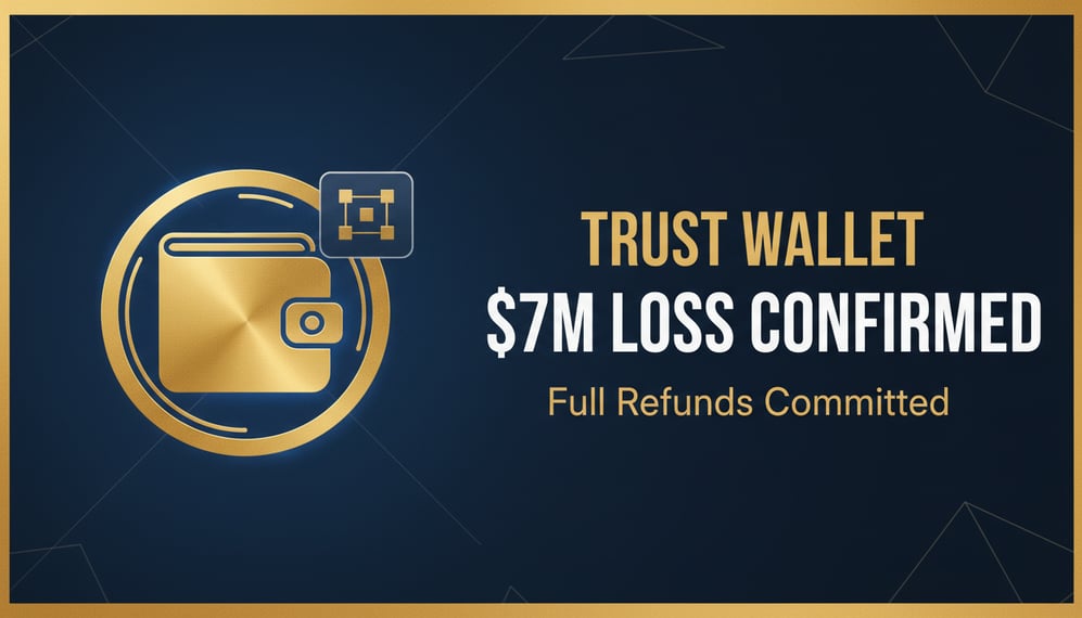 Trust Wallet Confirms $7M Loss from Browser Extension Incident, Commits to Full Refunds