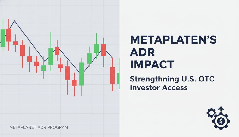How Will Metaplanet’s New Sponsored ADR Program Affect U.S. OTC Investors?