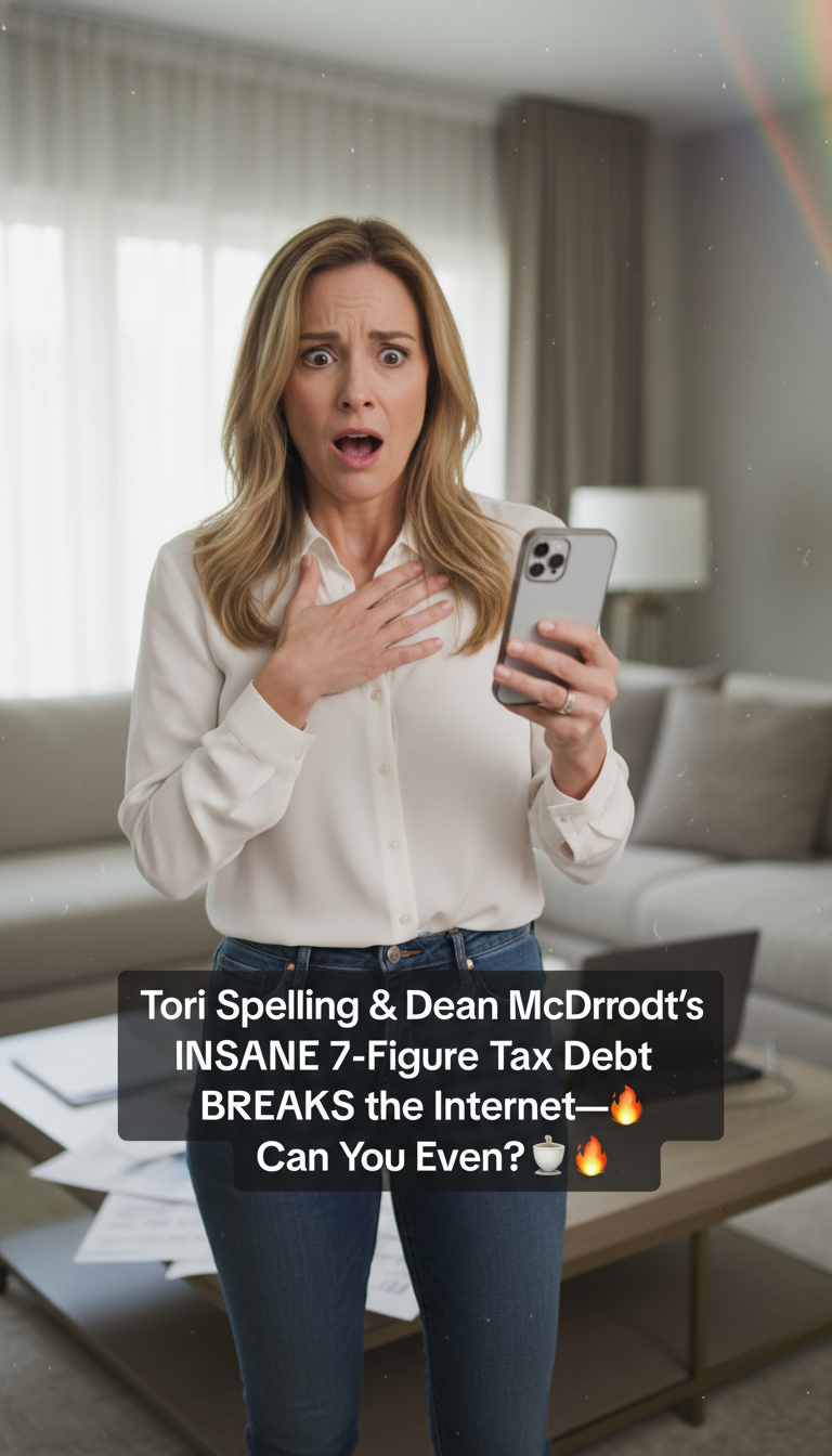 Tori Spelling & Dean McDermott’s INSANE 7-Figure Tax Debt BREAKS the Internet—Can You Even?! ☕🔥